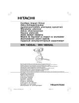 Hitachi WH 14DSAL User manual