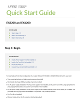 Juniper EX3200 Series Quick start guide