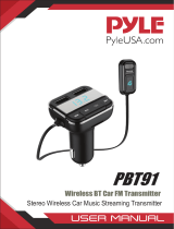 Pyle PBT91 User manual