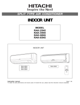 Hitachi RAK-65N5 User manual