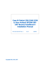 Raven AutoBoom Case IH Patriot 250 Installation guide