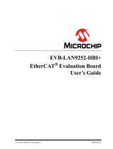 Microchip Technology EVB-LAN9252-HBI+ User manual