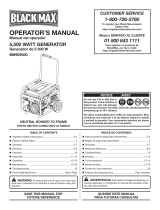Black Max BM905500 Owner's manual