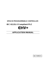 Hitachi EHV-CPU1051 Applications Manual