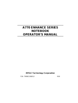 Getac Technology Corp. A770 User manual