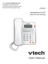 VTech CD1153 User manual