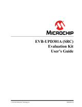 Microchip Technology EVB-UPD301A SRC User manual