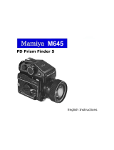 Mamiya PD Prism Finder S Instructions Manual