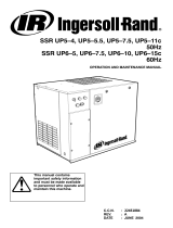 Ingersoll-Rand SSR UP5-11c Operation and Maintenance Manual