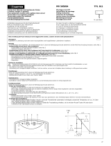 sauter TFL 611 Fitting Instruction