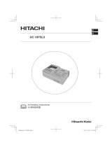 Hitachi UC18YSL3 User manual