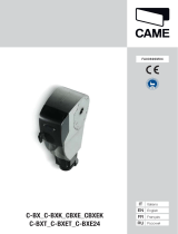 CAME CBXEK Installation guide