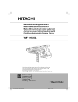 Hitachi WF 14DSL User manual