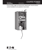 Eaton COOPER POWER SERIES Operating instructions