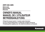 Kawasaki ZZR1400 ABS Owner's manual