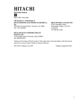 Hitachi VM-E635LA User manual