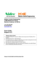 MCE iReport 42-02-S026 B8 User manual