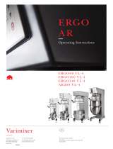 Varimixer ERGO60-100-140 - AR200 VL-4 Operating instructions