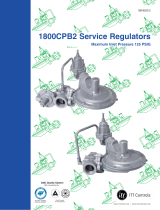 ITT Controls 1800CPB2 SERIES REGULATORS Owner's manual