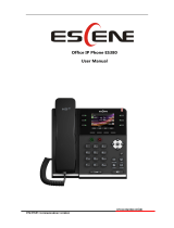 Escene ES380-PG User manual