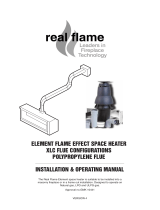 Real Flame ELEMENT 1200 Installation & Operating Manual