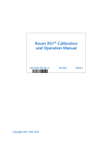 Raven RS1 Calibration And Operation Manual