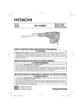 Hitachi DH 40MEY User manual