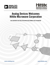 Analog Devices 126791-HMC764LP6C Operating instructions