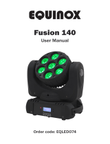 EQUINOX Fusion 140 User manual