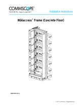 CommScope NG4access ODF Platform Value-Added Module Installation Instructions Manual