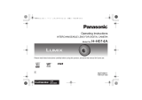 Panasonic HH014AE Operating instructions
