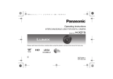 Panasonic HX015GC Operating instructions