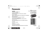 Panasonic SR70300LP Operating instructions