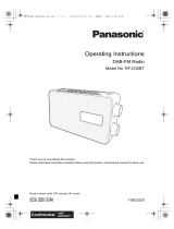 Panasonic RFD30BTGN User manual