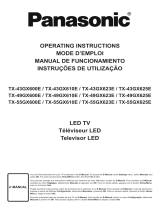 Panasonic TX55GX610E Operating instructions
