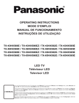 Panasonic TX50HX585E Operating instructions