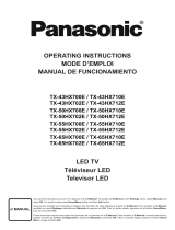 Panasonic TX65HX710E Operating instructions