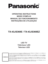 Panasonic TX43JS360E Operating instructions