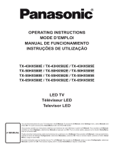 Panasonic TX43HX580E Owner's manual