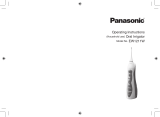 Panasonic EW1211 Operating instructions