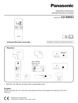 Panasonic CZRWS3 Operating instructions
