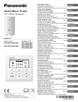 Panasonic WHSDC0305J3E5 Operating instructions