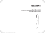 Panasonic ERGD51 Operating instructions
