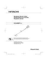 Hitachi CG 40EBF User manual