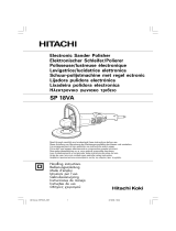 Hitachi SP 18 VA Owner's manual