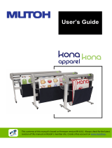 MUTOH Kona 1650 User manual