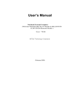 MiTAC W190 User manual