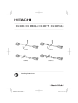 Hitachi CG36DA Handling Instructions Manual