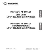 Microsemi POE130-AT Sery User manual