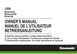Kawasaki j125 Owner's manual